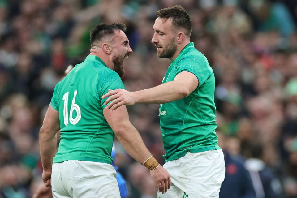 Rónan Kelleher and Jack Conan made big contributions off the bench against France