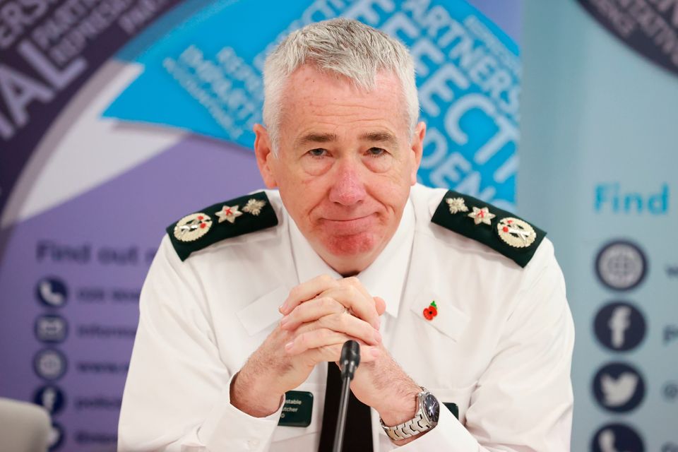 PSNI Chief Constable Jon Boutcher. Pic: Liam McBurney/PA Wire
