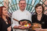 thumbnail: St George’s Market Bar & Grill head chef James Bell with his perfect Ulster Fry