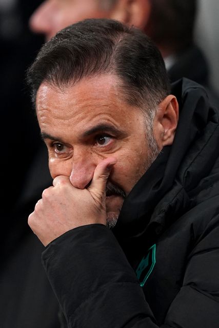 Wolves boss Vitor Pereira left Newcastle with food for thought (Owen Humphreys/PA)