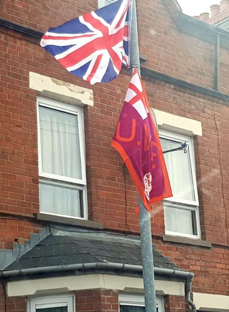 Linfield kit uvf sales flag