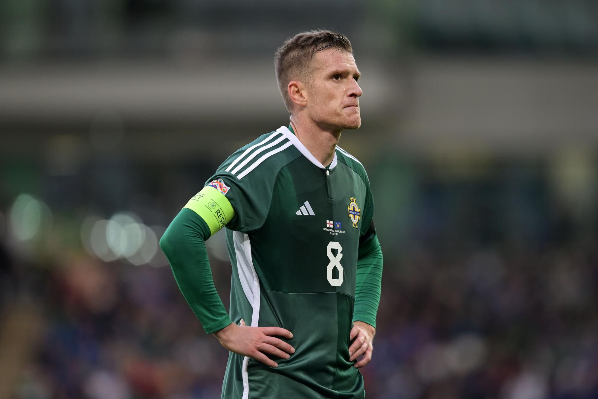 I’m not surprised that Rangers are keeping Steven Davis around, says Michael O’Neill