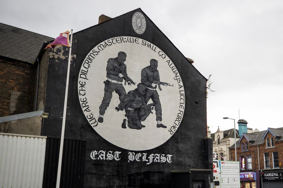 UVF mural on the Lower Newtownards Road