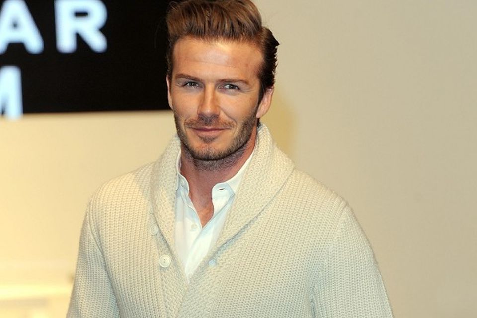 Shy David Beckham unveils underwear range BelfastTelegraph