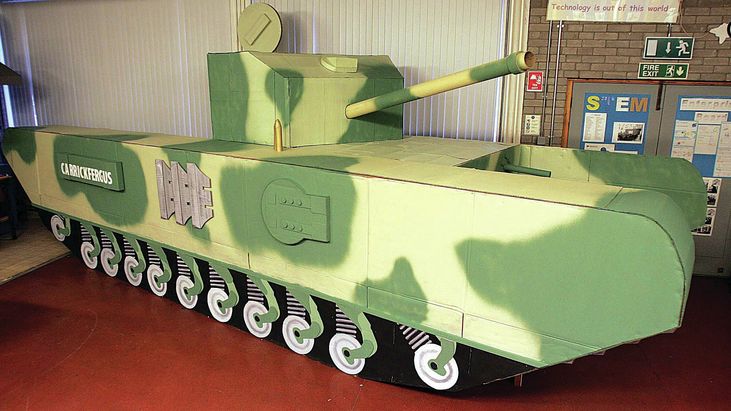 Belfast-built Churchill tank being restored - BBC News