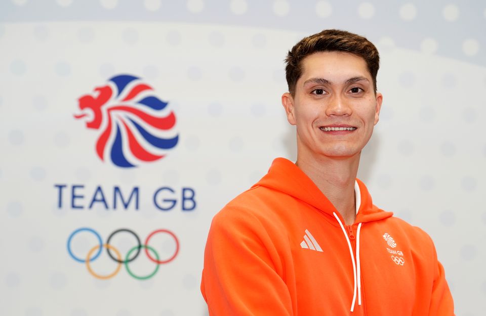 Jack McMillan during a Team GB kitting out session (David Davies/PA)