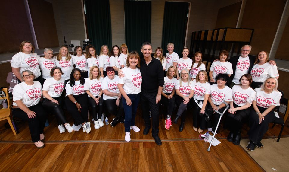 The Change And Check choir (ITV/Jonathan Horsley/PA)