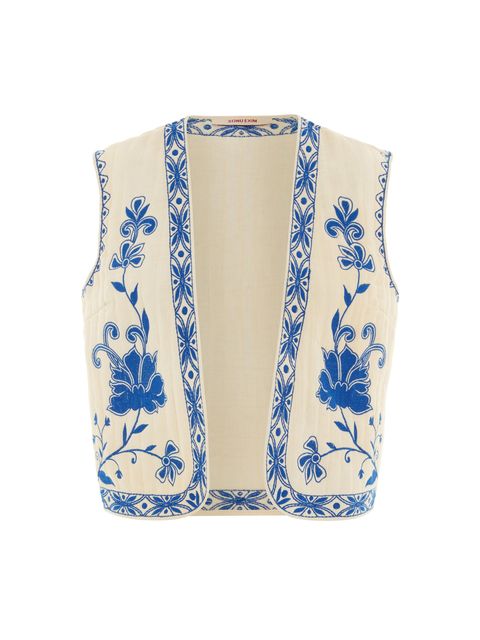 Waistcoat, £38, Lipsy