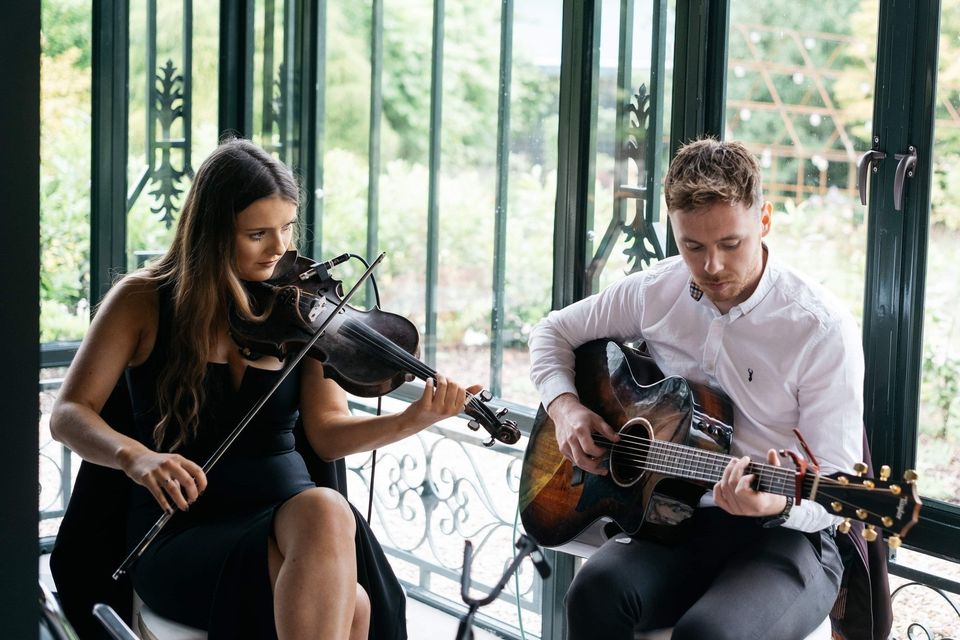 Sarah Hughes and Caolan Cunningham of Fresh As Folk 