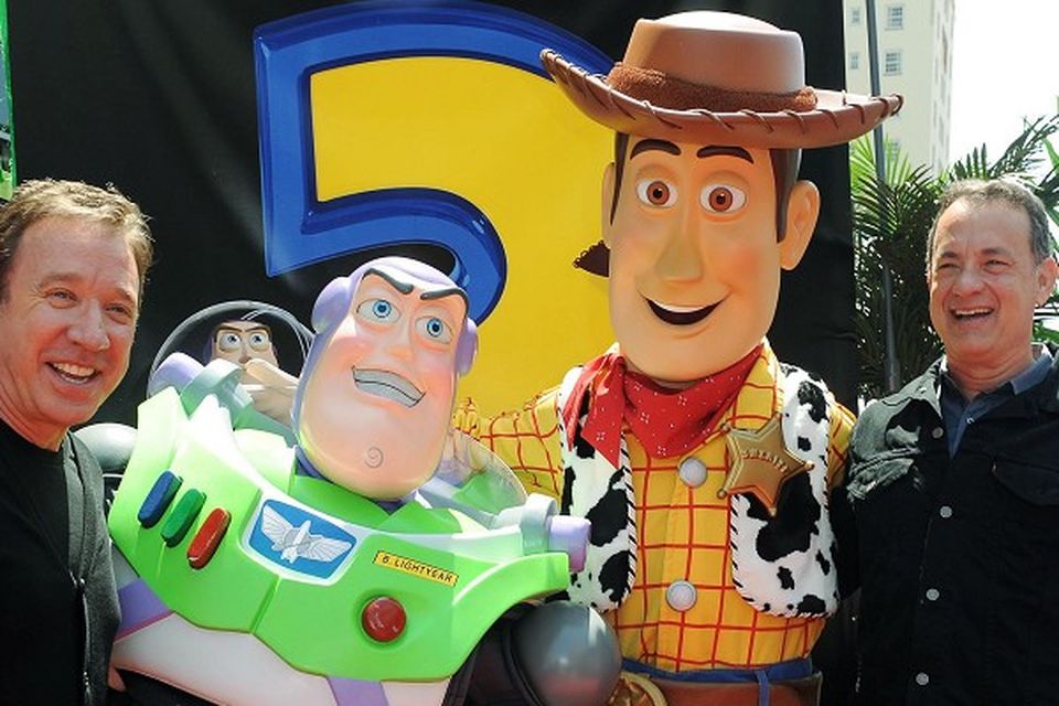 Toy Story pair reunited at premiere