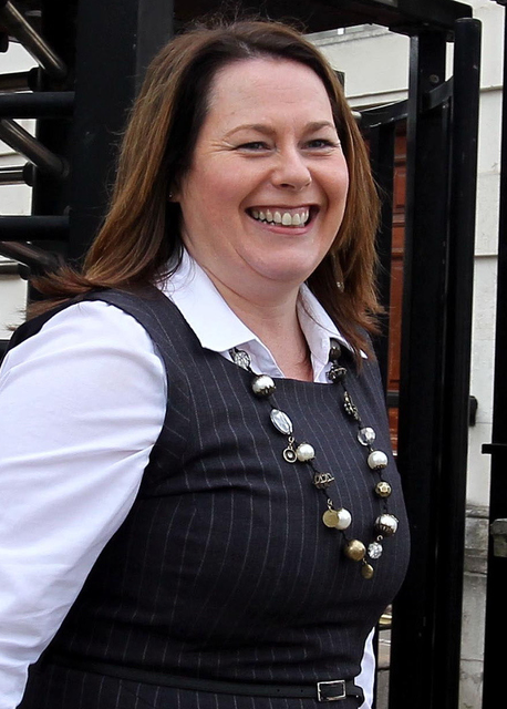 Then Agriculture Minister Michelle Gildernew