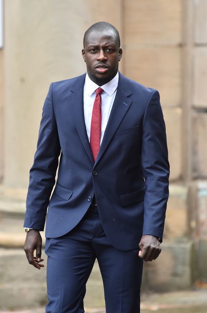 Benjamin Mendy took Manchester City to an employment tribunal over unpaid wages (Peter Powell/PA)