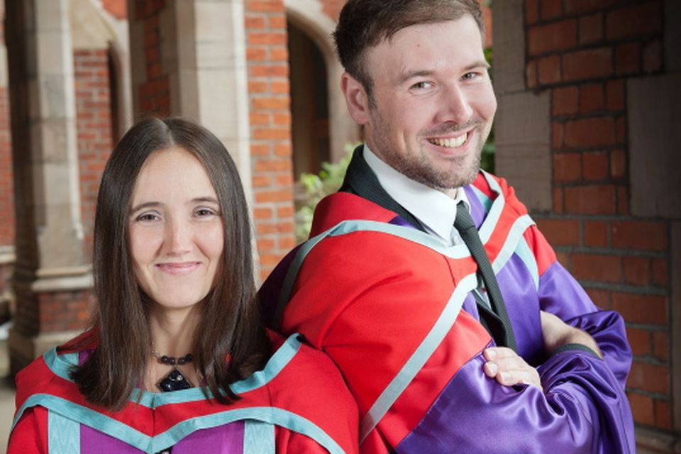 Brother and sister Lyndsey and Stephen Herron from Keady Road, Armagh, are both graduating from Queen's with PhDs - Lyndsey's in Biological Sciences and Stephen in Social Anthropology.