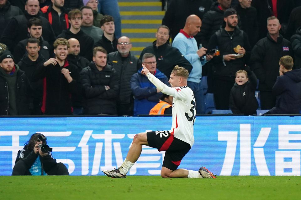 Emile Smith Rowe has found a new lease of life at Fulham (Zac Goodwin/PA)