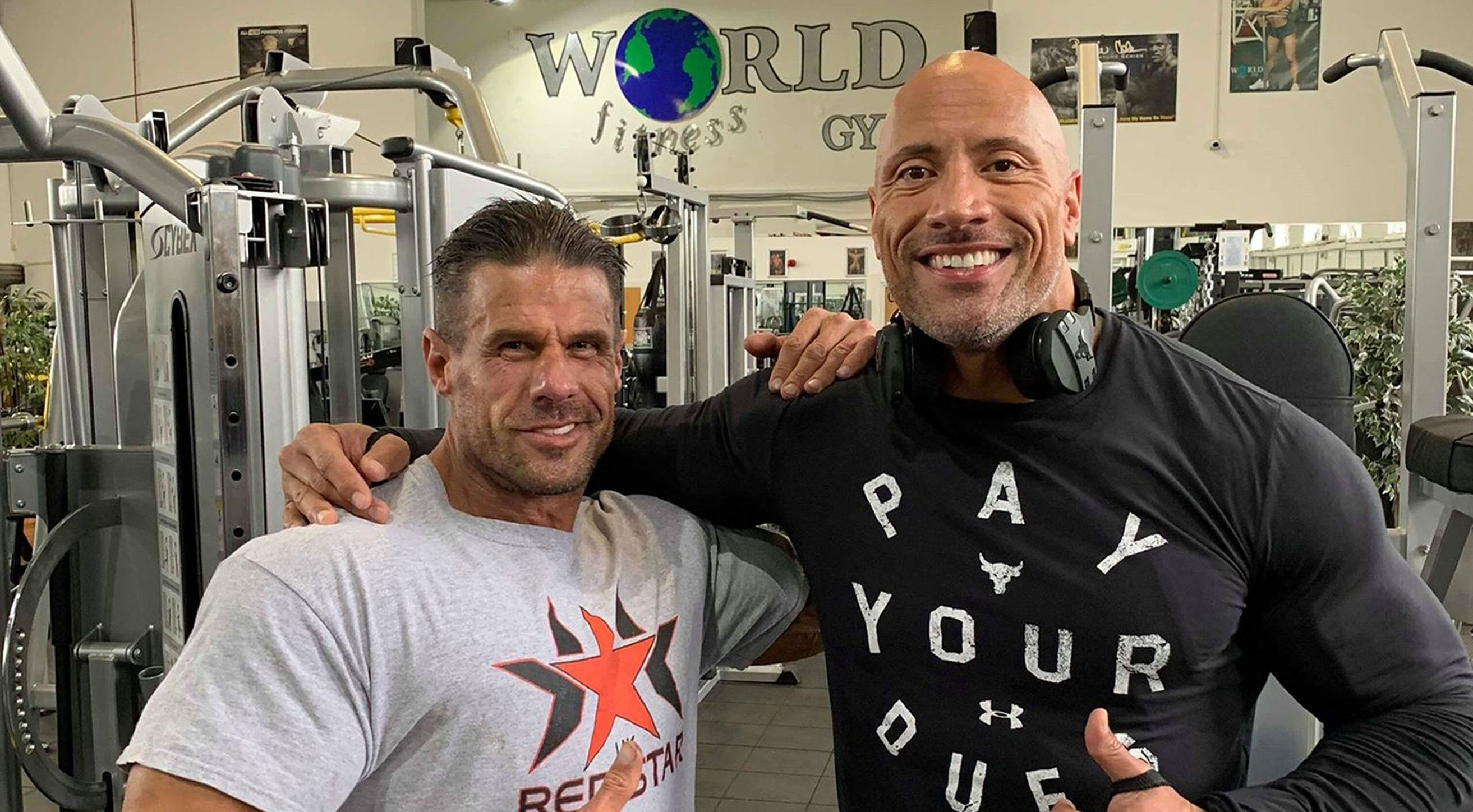 The Rock visits Doncaster gym for workout between Hobbs and Shaw scenes |  