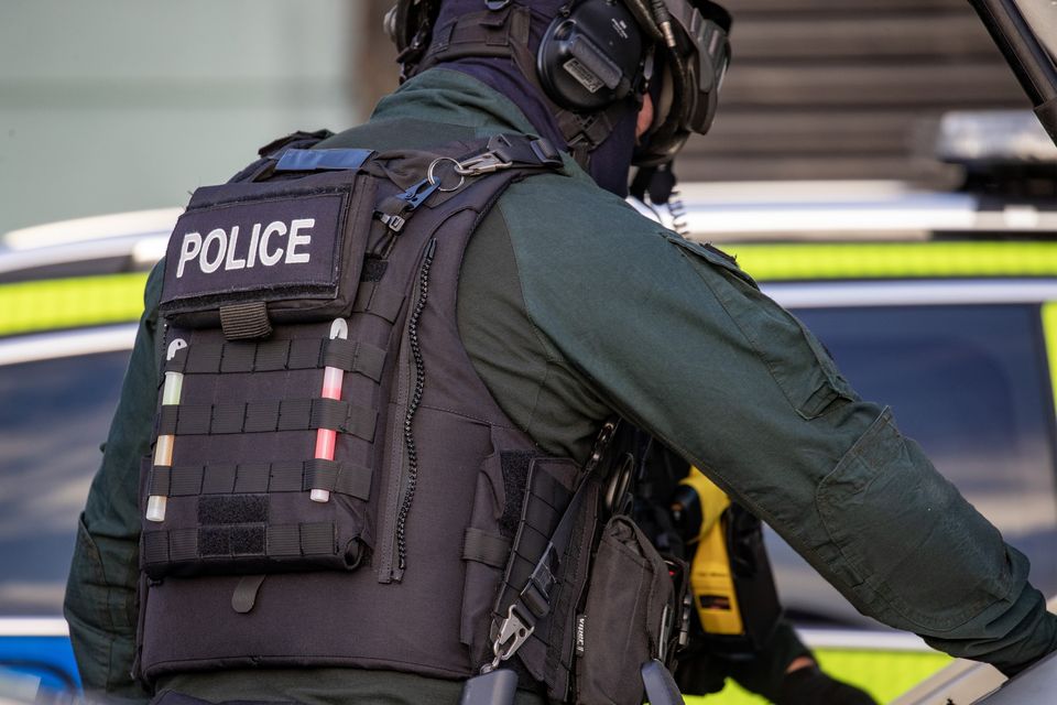 Bank staff alerted police (Picture: Aodhan Roberts/Belfast Telegraph)