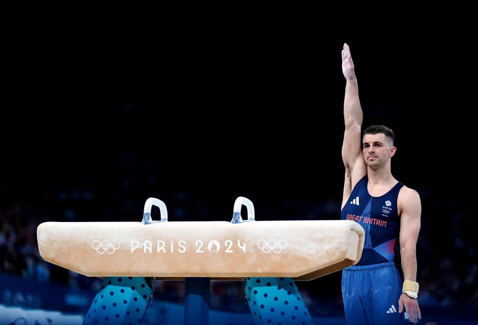 Max Whitlock is a three-time Olympic champion (Peter Byrne/PA)