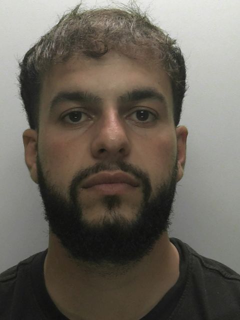 Amer Walid, a counter-protester, was sentenced to 20 months in jail (Devon and Cornwall Police/PA)