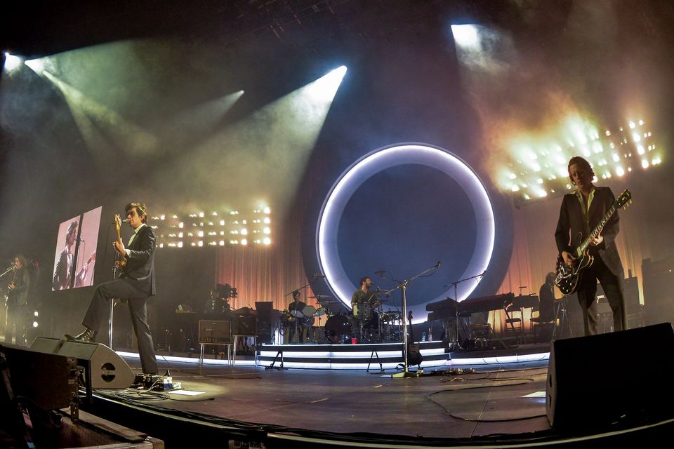 Arctic Monkeys at the SSE Arena Belfast (Photo: Simon Graham Photography)