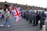 thumbnail: PSNI officers on the Lower Newtownards