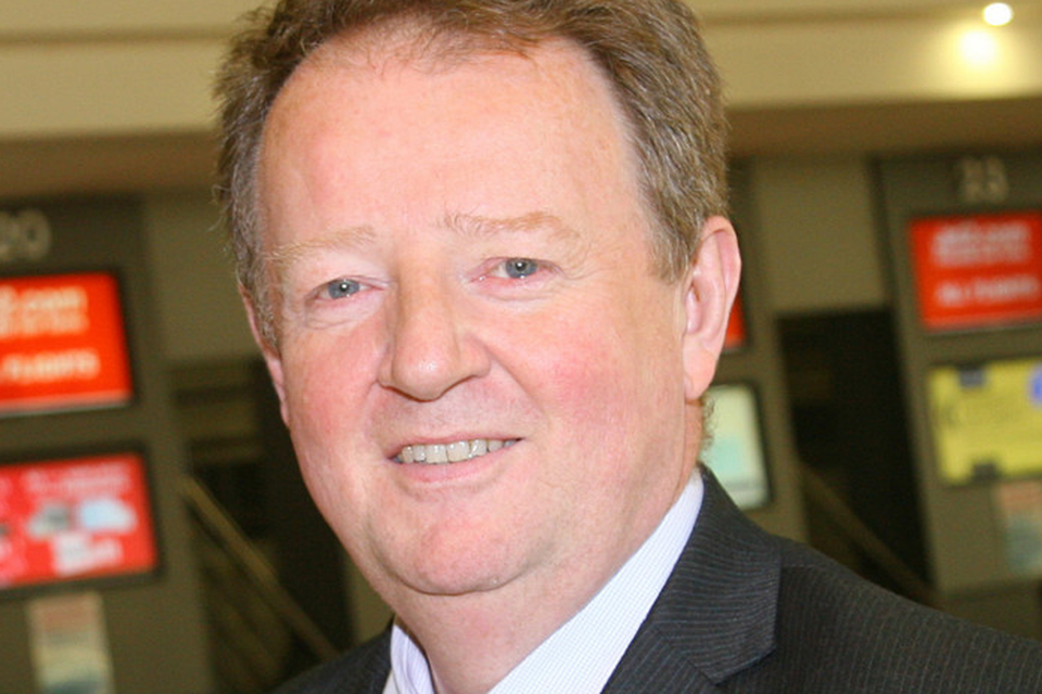 Belfast International Airport managing director Graham Keddie