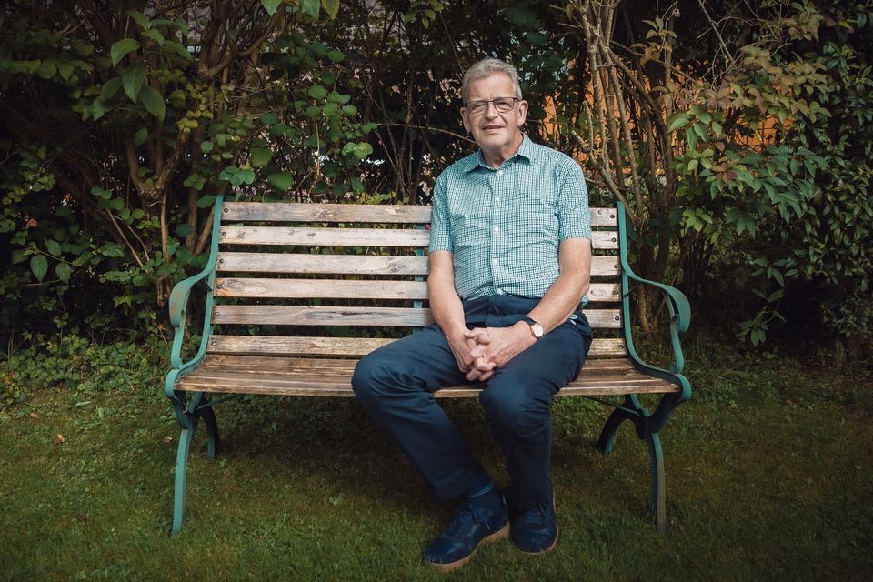 DUP founding member Wallace Thompson at his east Belfast home after being interviewed by the Belfast Telegraph. Photo: Kevin Scott
