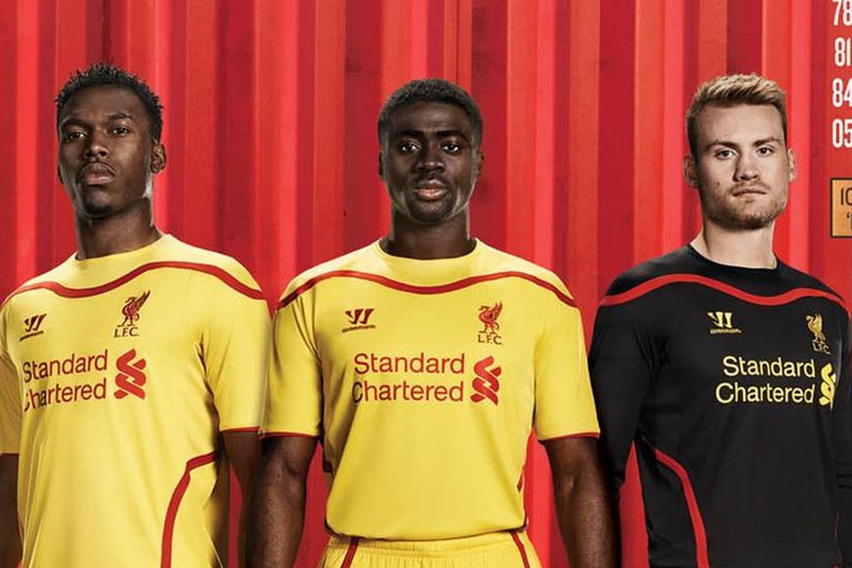 Liverpool 2025 yellow kit