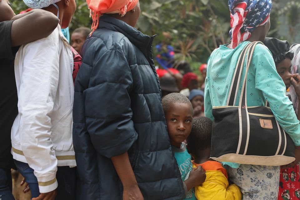 Gang violence has roiled parts of Haiti as the population faces famine (AP)