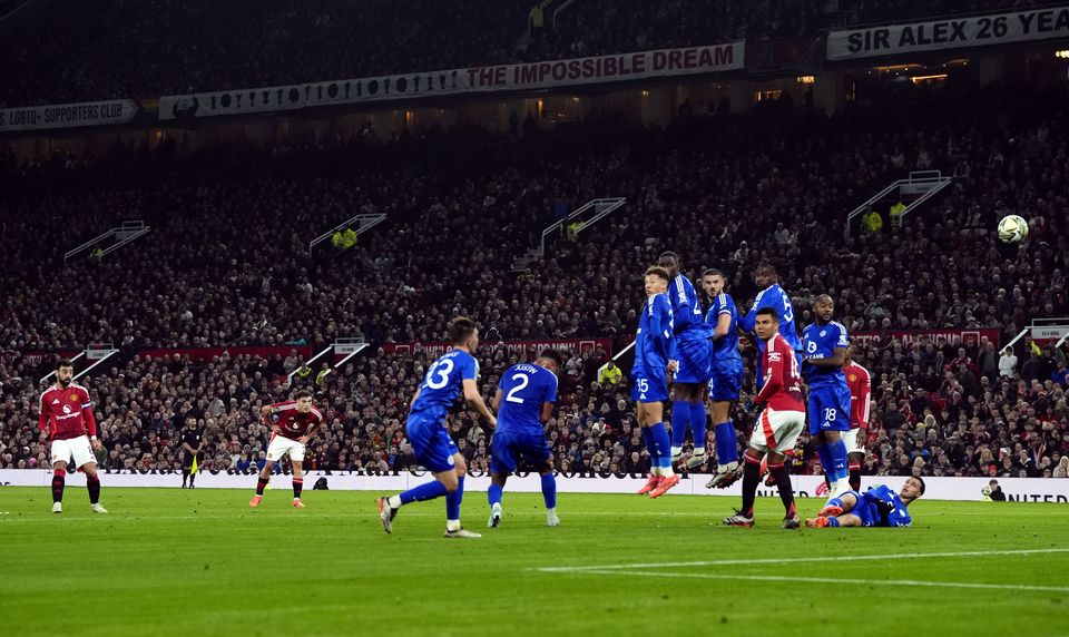 Manchester United claimed a big Carabao Cup victory over Leicester recently (Nick Potts/PA)