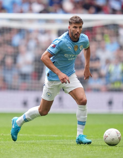 Ruben Dias feels City have the character to bounce back (Adam Davy/PA)