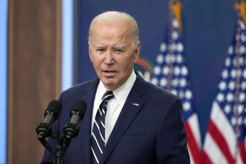 President Joe Biden said that he would accept the jury’s verdict (AP)