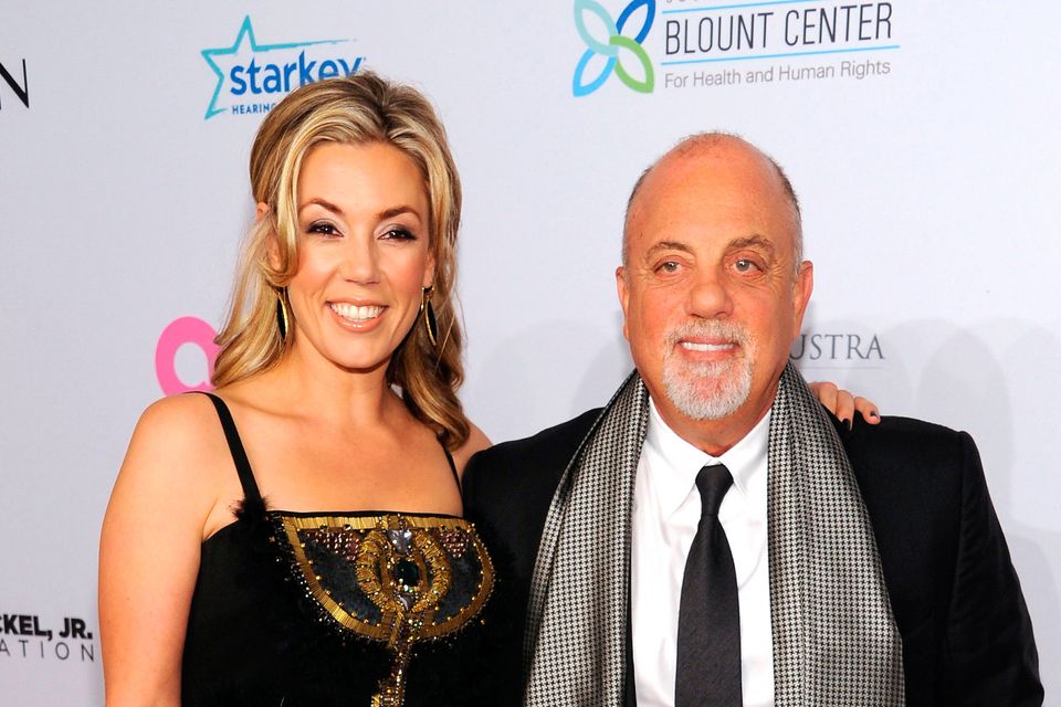 Billy Joel with his current wife Alexis Roderick