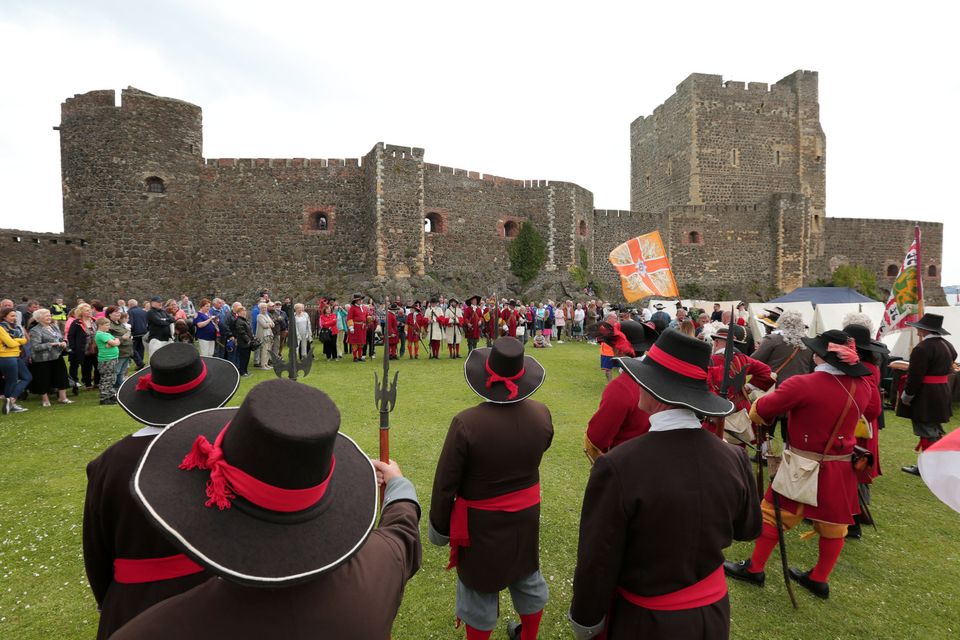 The Siege of Carrickfergus Castle