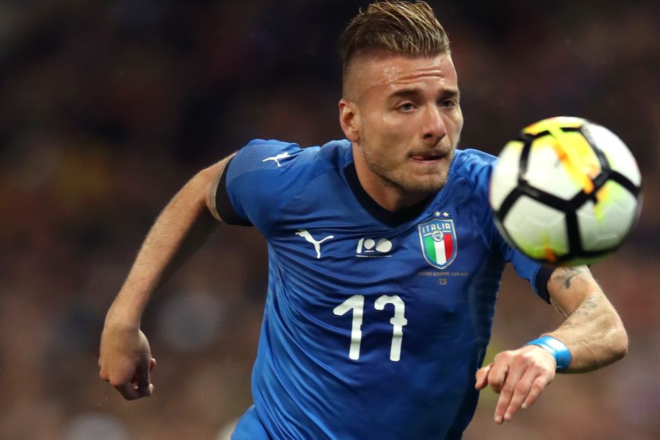 Ciro Immobile delighted to find the net again for Italy