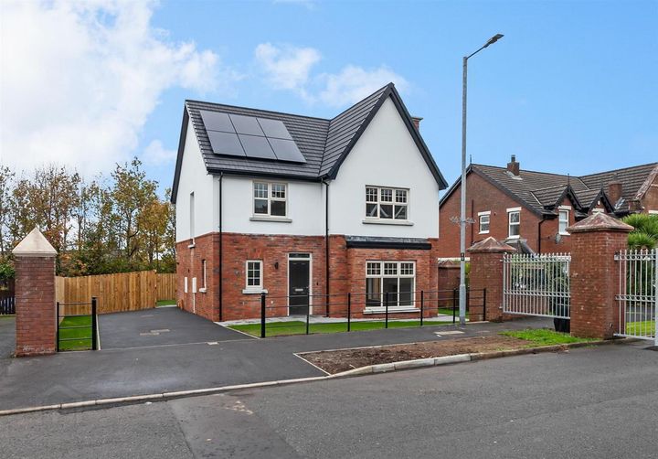 Four-bedroom family home with energy efficiency at its heart for sale in Co Antrim for £320k