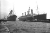 thumbnail: Olympic and Titanic. Photograph © National Museums Northern Ireland. Collection Harland & Wolff, Ulster Folk & Transport Museum