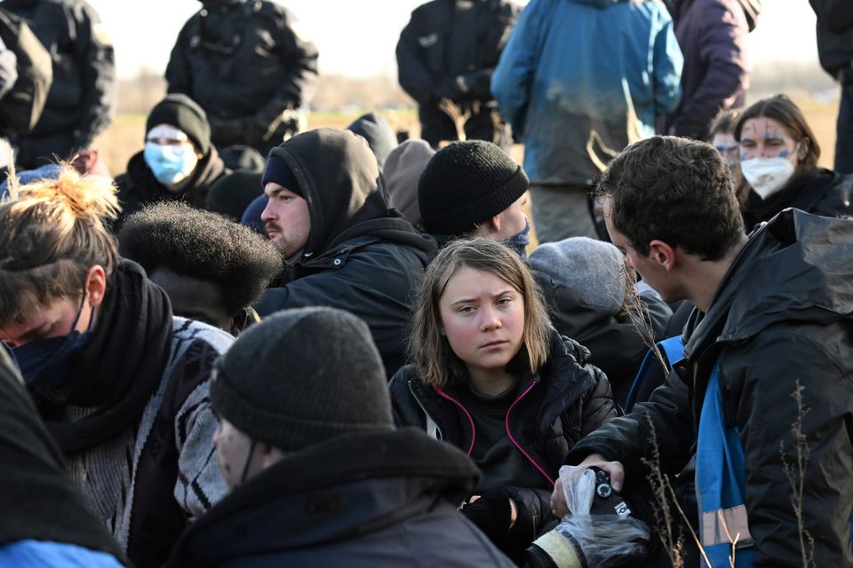 Climate activists stage more protests against German coal mine ...