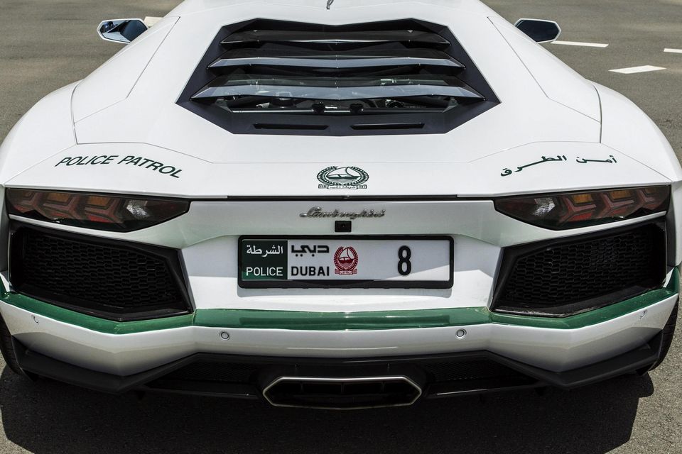 Dubai police get 360 000 Lamborghini Aventador world s most