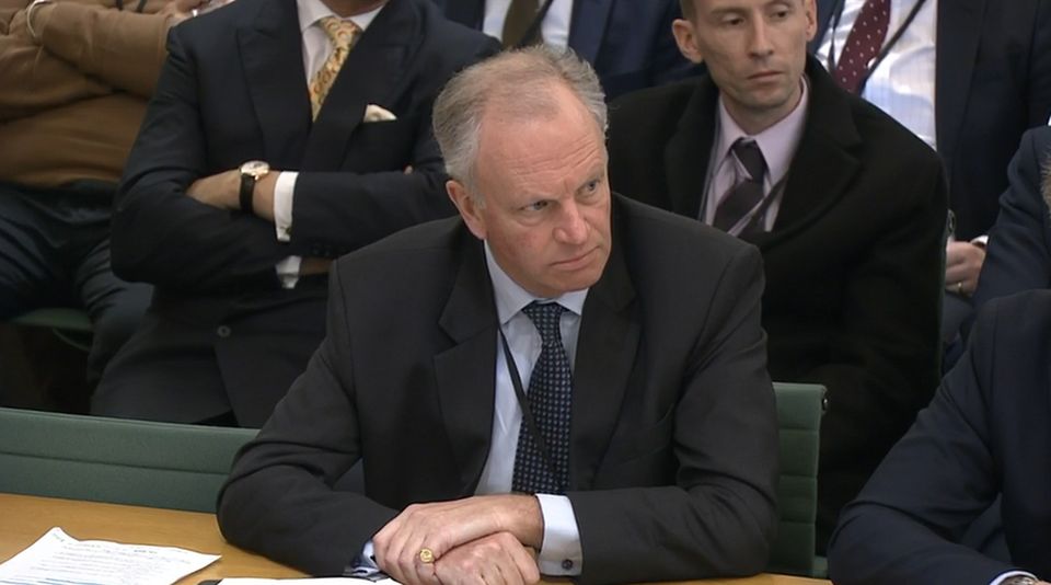 Post Office chief executive Nick Read said Horizon data was not being used for ‘civil recoveries from postmasters’ (House of Commons/UK Parliament/PA)