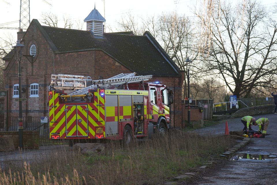 Firefighters have been busy trying to help households (Joe Giddens/PA)