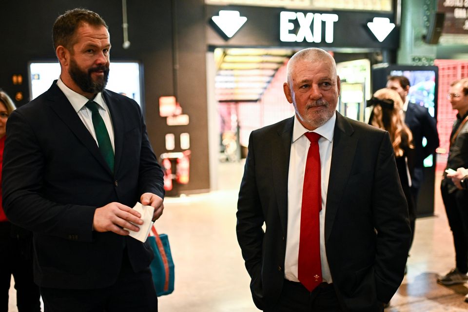 Andy Farrell and Warren Gatland will match wits when Ireland host Wales