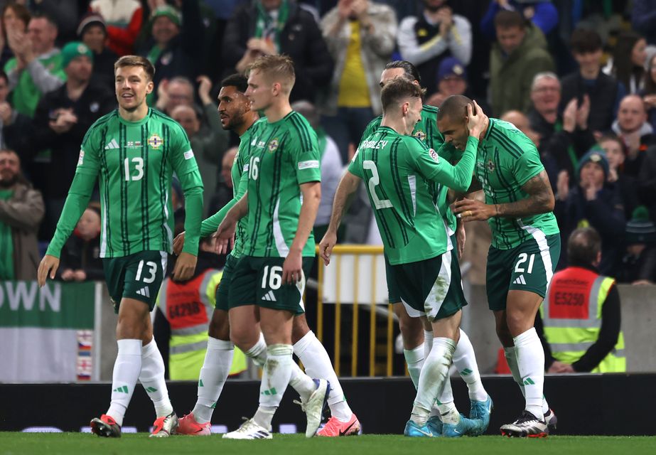 Last month’s 5-0 win over Bulgaria has boosted Northern Ireland’s confidence going into their final two games (Liam McBurney/PA)