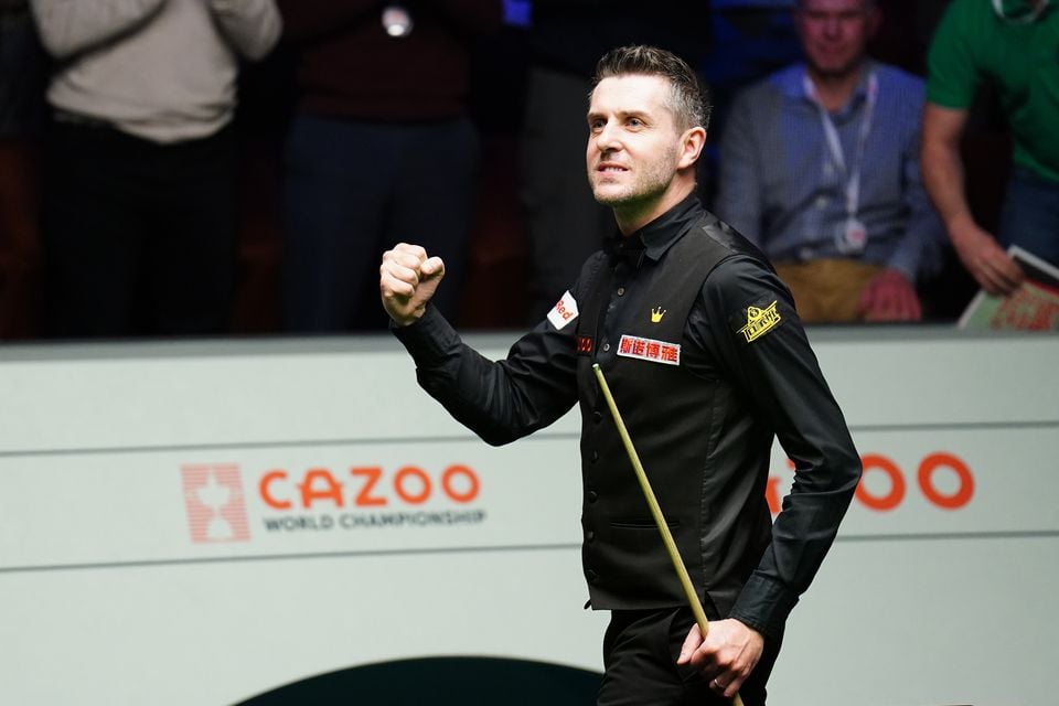 World Snooker Championship: Luca Brecel holds off Mark Selby