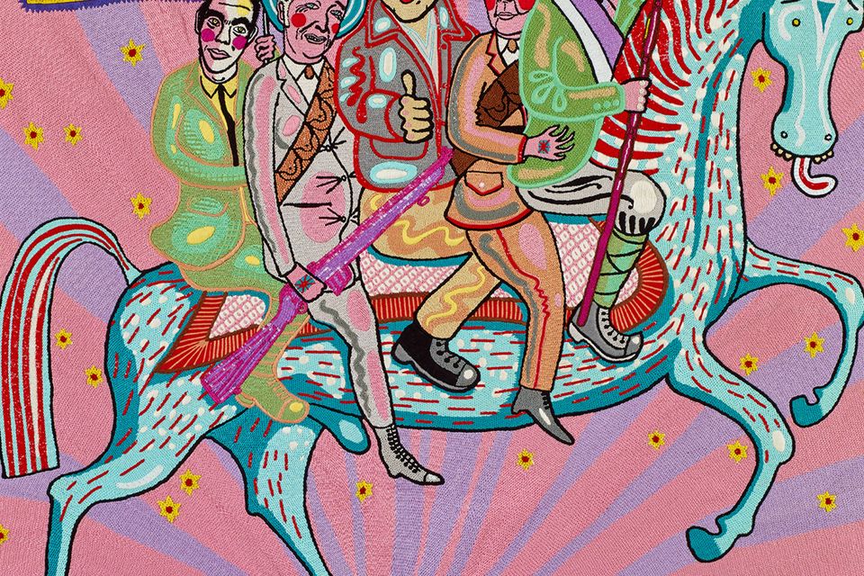 The artwork by Grayson Perry
