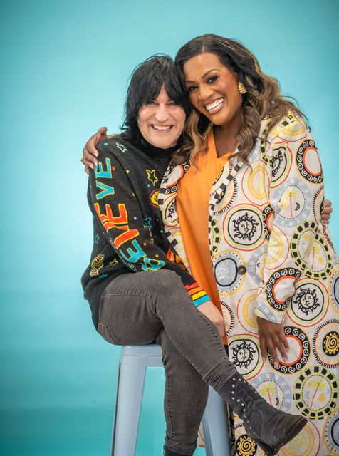 Noel Fielding and Alison Hammond (Channel 4/Love Productions/Mark Bourdillon/PA)