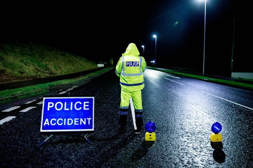 Police attend an RTC (stock image)