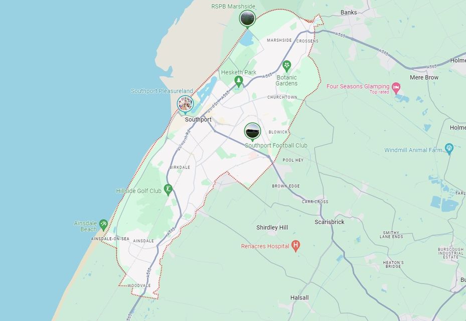 A 24-hour Section 60 Order has been introduced in the above areas, which gives officers enhanced stop and search powers to stop individuals in the area and is designed to minimise serious violence (Merseyside Police/PA)