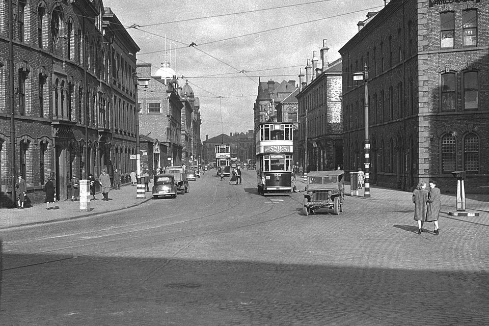 Bedford St. Belfast.  6/10/1942
BELFAST TELEGRAPH COLLECTION/NMNI