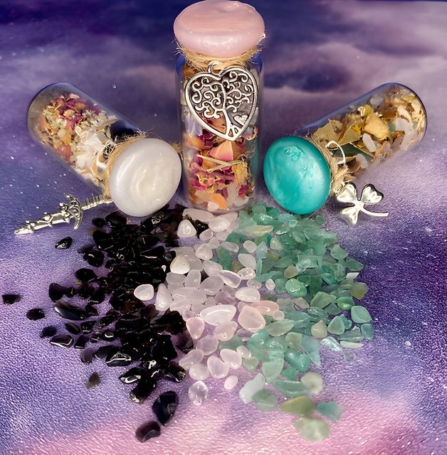 Spell Jars for protection and self-love