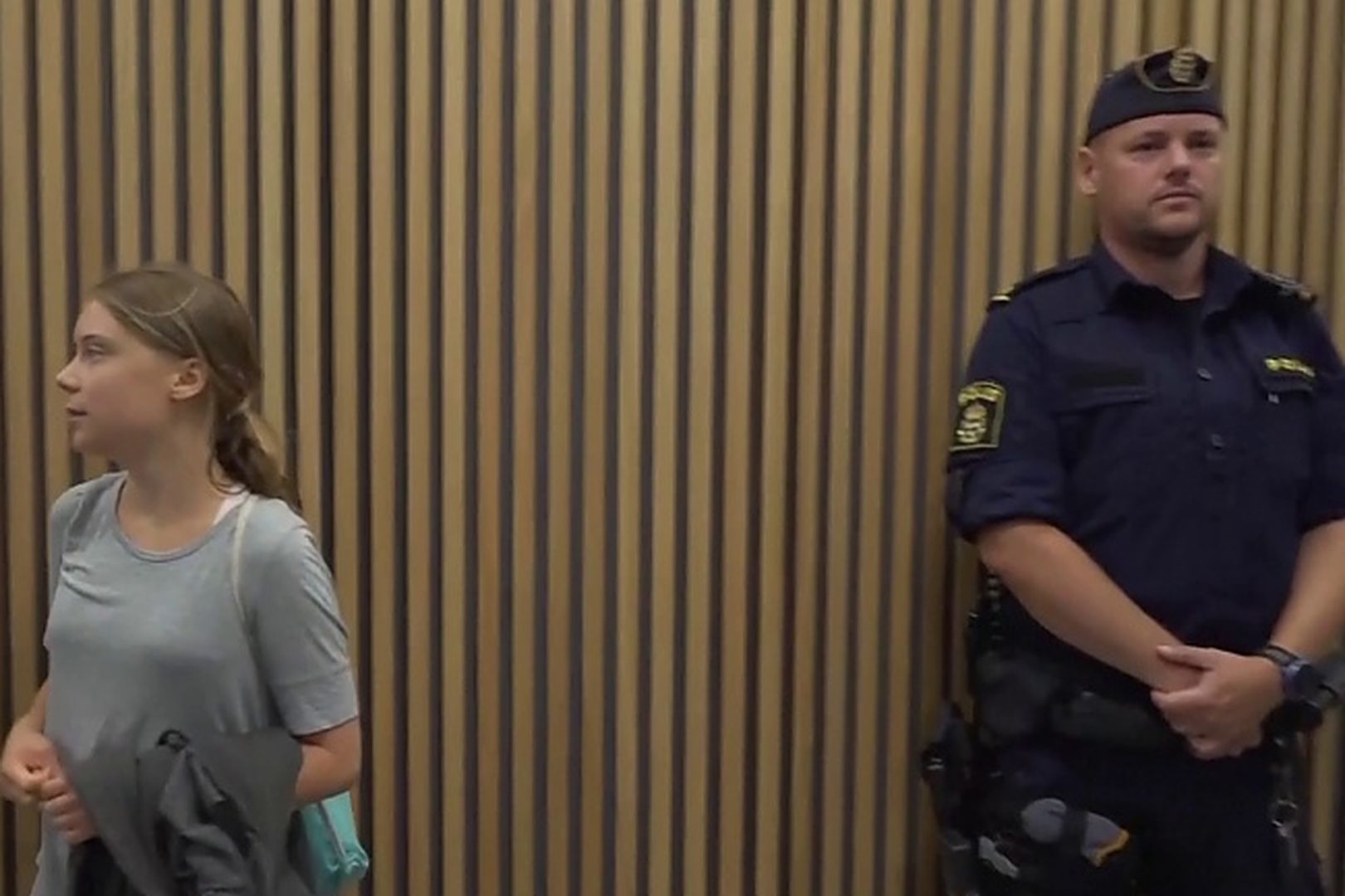 Greta Thunberg Appears In Swedish Court For ‘disobeying Police At ...